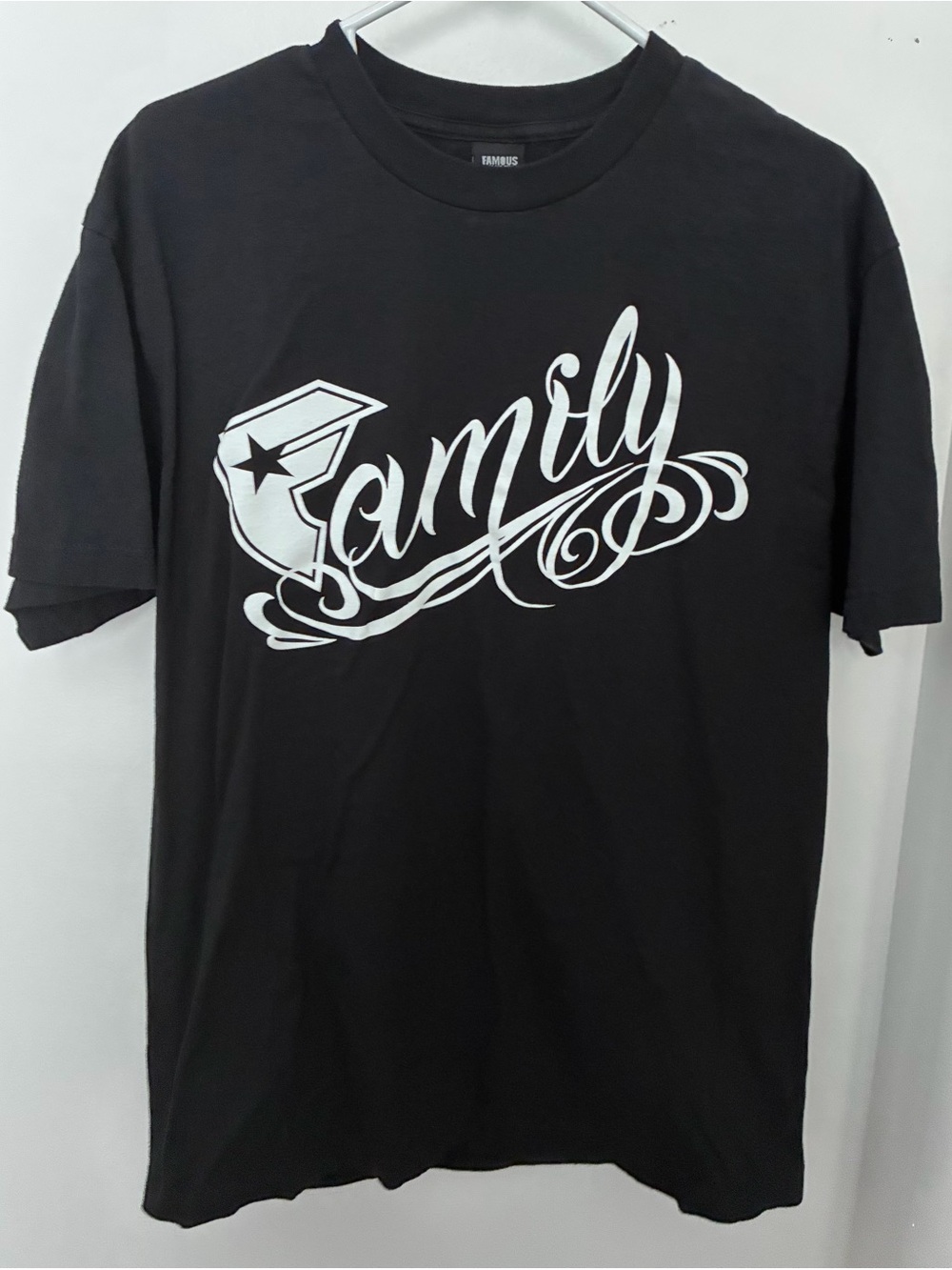 Famous Stars & Straps Black Crewneck Tee Men’s Large